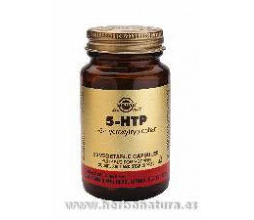 5 HTP. L-5-hidroxitriptófano 90 Cápsulas vegetales SOLGAR