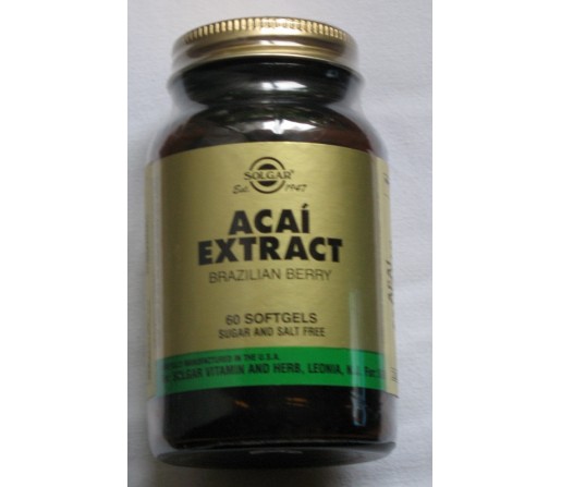 Acai extract 60 perlas SOLGAR