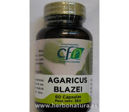 Agaricus Blazei Champiñón del Sol 60 cápsulas CFN