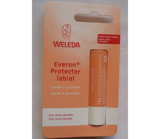 Protector labial Everon weleda.