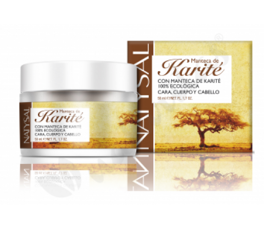 Crema a base de Manteca de Karité Ecológica 50ml. NATYSAL