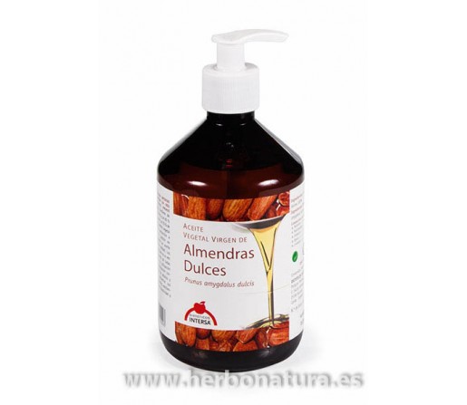 Aceite de Almendras dulces Virgen 500ml. INTERSA