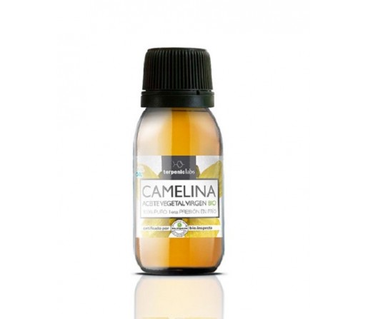 Aceite de Camelina, Camelina sativa Virgen de primera presión en frío 100ml. TERPENIC LABS