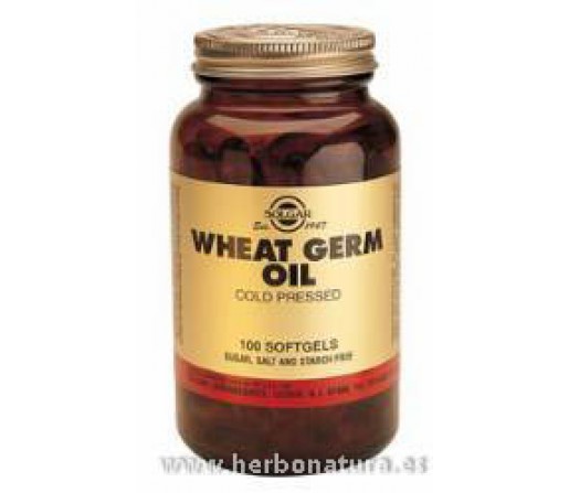 Aceite de Germen de Trigo prensado en frío 100 perlas SOLGAR