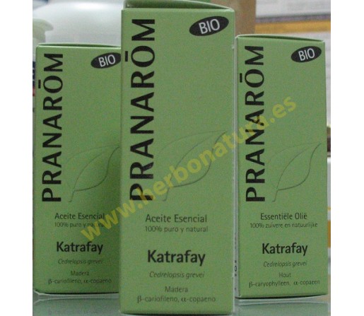 Aceite Esencial Katrafay Biológico (Cedrelopsis grevei) 10ml. PRANAROM