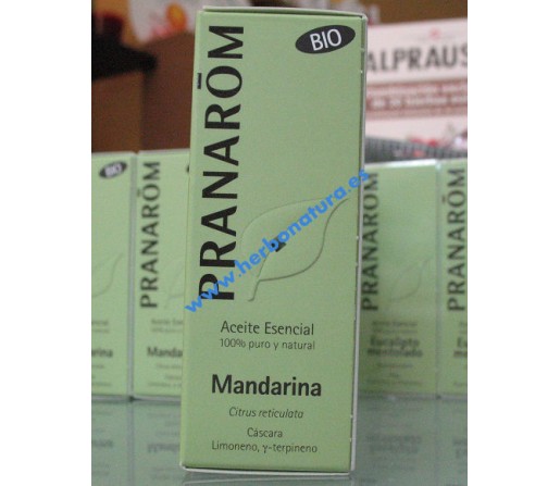 Aceite Esencial Mandarina Ecológico 10ml. (Citrus reticulata) PRANAROM