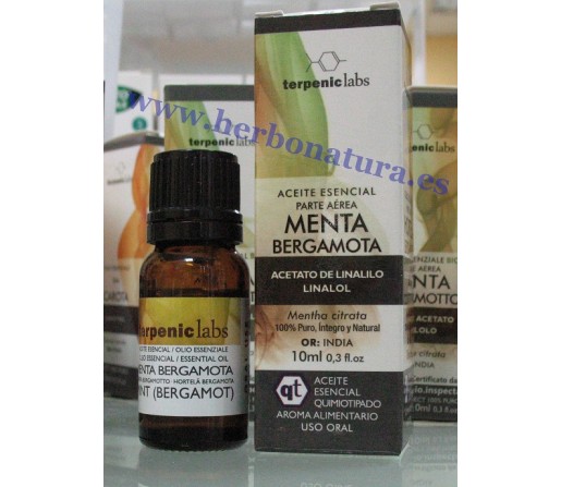 Aceite Esencial Menta Bergamota ( mentha citrata), 10ml. TERPENIC LABS