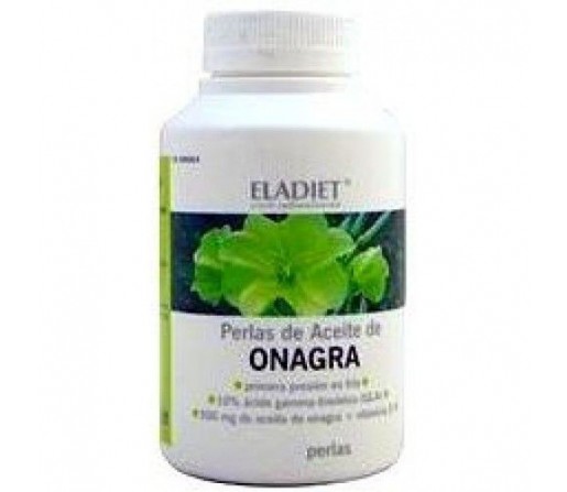 Aceite Onagra 1ª Presión en frío  con vitamina E, 450 perlas ELADIET