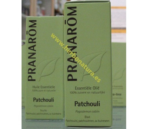Aceite Esencial Patchuli (Pogastemon cablin) 5ml. PRANAROM