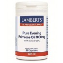 Aceite de Prímula Puro 1000mg. (Fuente rica en GLA) 90 cápsulas LAMBERTS en Herbonatura.es