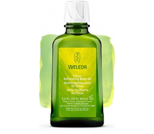 Aceite Refrescante Corporal de Citrus, activa y estimula la piel 100ml. WELEDA