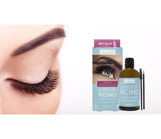 Aceite Ricino Biológico de Primera Presión en Frío (Ricinus communis Seed Oil) 100ml. DRASANVI