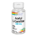 Acetil L-Carnitina 500mg. Acetyl L- Carnitine 30 Cápsulas vegetales SOLARAY en Herbonatura.es