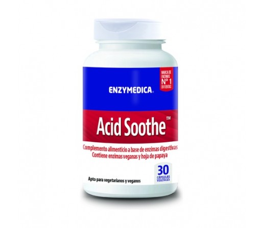 Acid Soothe, Enzimas Digestivas 30 cápsulas ENZYMEDICA