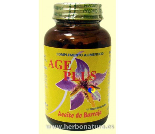 45 Perlas Aceite de Borraja 1ª Presión en Frío + Vitamina E - Age Plus GOLDEN & GREEN