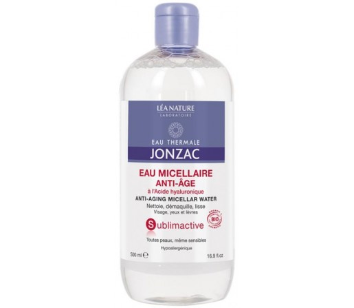 Agua Micelar Anti-edad Sublimactive Termal sin alcohol Biologica , 500ml. JONZAC