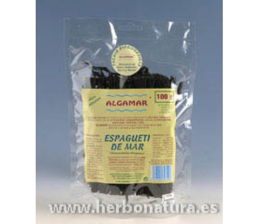 Alga Espagueti de Mar (Himanthalia elongata) ecológica 100gr. ALGAMAR