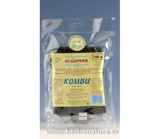 Alga Kombu (Laminaria) ecológica 100gr. ALGAMAR