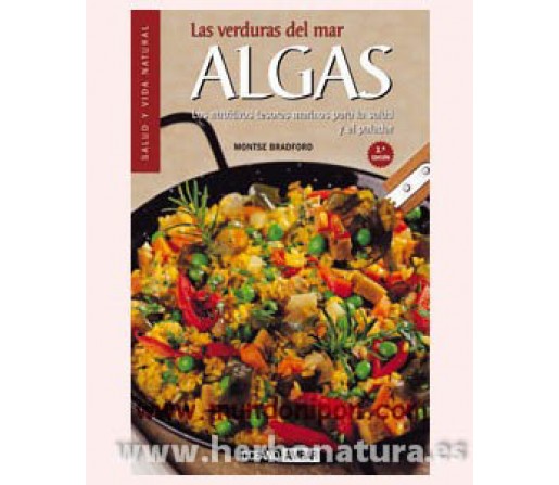 Algas las Verduras del mar Libro, Montse Bradford OCEANO AMBAR