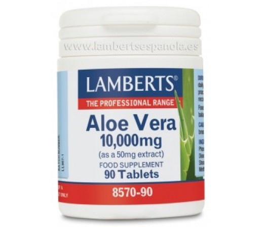 Aloe Vera 10000mg. 90 comprimidos LAMBERTS