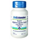 Acido Alpha Lipoic con Biotin, Lipoico, Biotina 60 cápsulas LIFEEXTENSION en Herbonatura.es