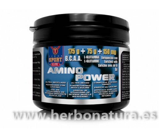 Amino Power BCAA, Glutamina y B6 250gr. TEGOR SPORT