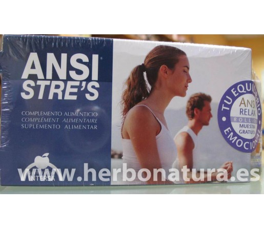 Ansi Stres (ansiedad, nerviosismo, estres) 60 cápsulas INTERSA