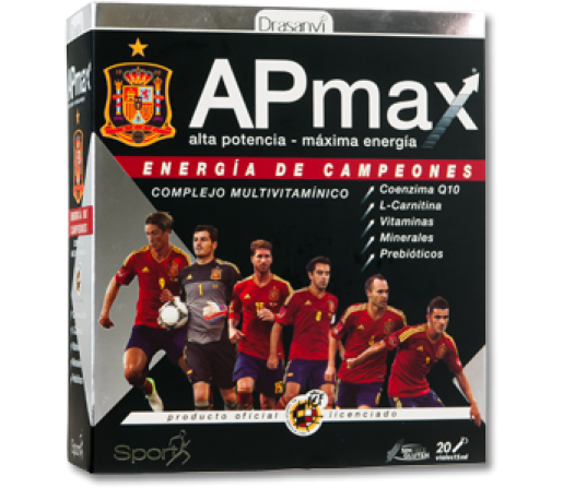 APmax Sport Multivitamínico Energía 20 viales DRASANVI