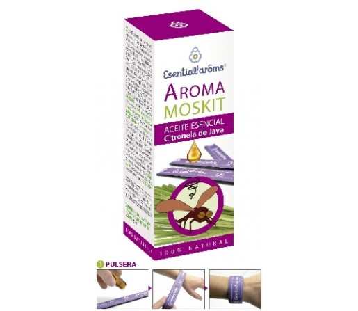 Aroma Mosquit, Aceite Esencial Citronela (Citronella de java) 10ml. ESENTIAL AROMS