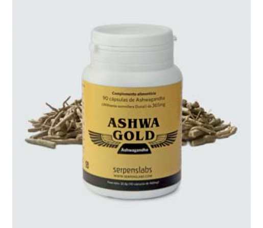 Ashwagold, Ashwagandha (Withania somnifera Dunal),90 cápsulas Serpens