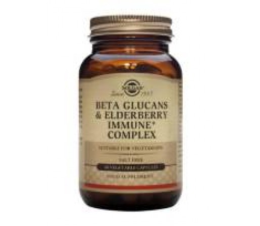 Beta Glucanos Inmune Complex con Sauco 60 cápsulas SOLGAR