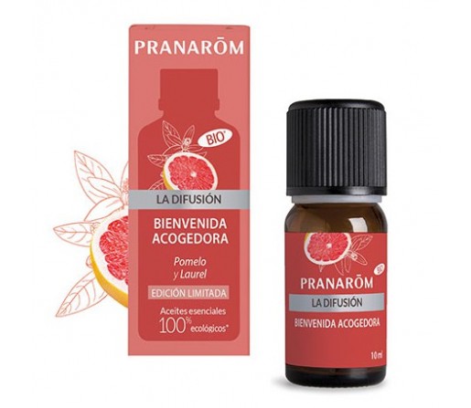 Mezcla la Difusión Bienvenida Acogedora de Aceites esenciales biológicos 10ml. PRANAROM