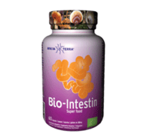 Bio-Intestin Hericium erinaceus, Lentinula edodes, Pleurotus eryngii y Pleurotus ostreatus 60 cápsulas HIFAS DA TERRA