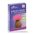 Bipole Rábano Negro y Alcachofa Biológico Digestivo y Depurativo 20 ampollas INTERSA