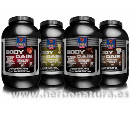 Body Gain Proteína de Suero enriquecida con Hidratos 2kg. TEGOR SPORT