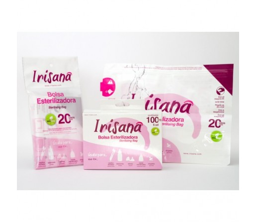 Bolsa Esterilizadora 20 usos Libre de BPA IRISANA