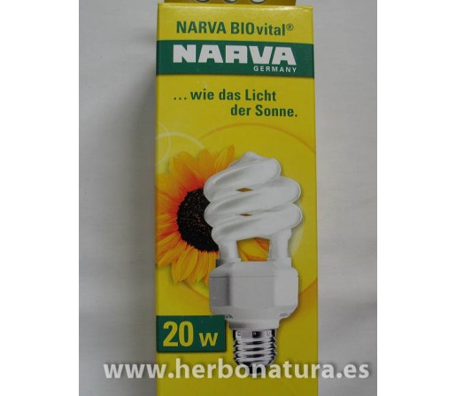 Bombilla Narva Biovital 20w (75w)