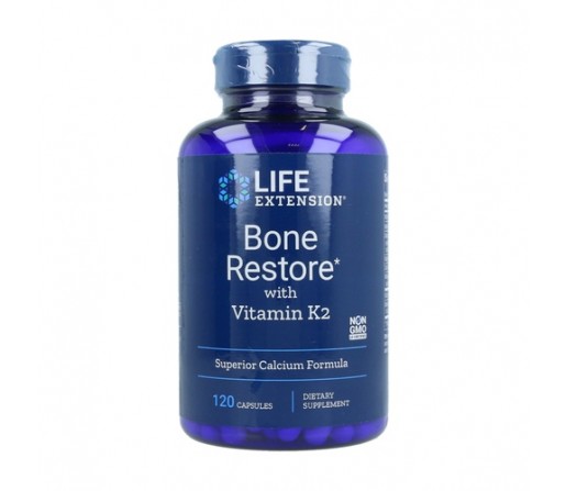 Bone Restore con K2 120 cápsulas LIFEEXTENSION