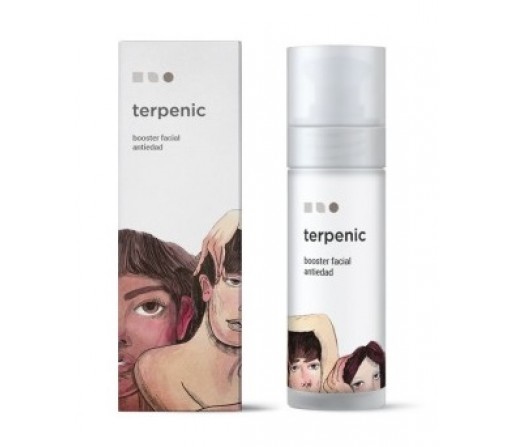 Booster Facial Antiedad Orgánico y Vegano con Aloe eco, Acido Hialuronico... 30ml. TERPENIC LABS