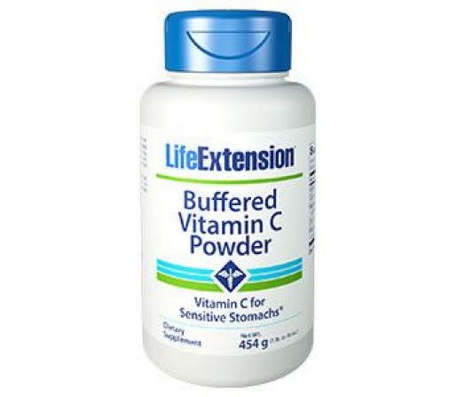 Vitamina C Buffered Powder para estómagos sensibles 454gr. LIFEEXTENSION