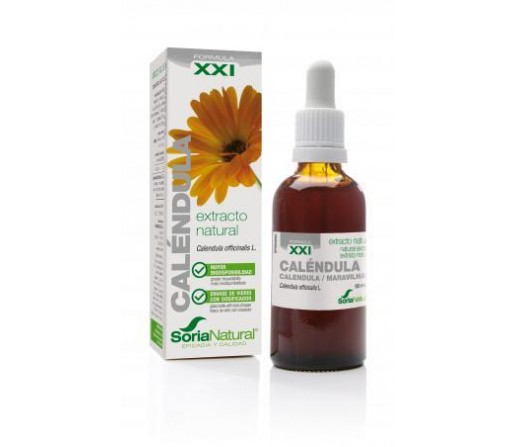 Extracto Caléndula XXL Calendula officinalis L. 50ml. SORIA NATURAL