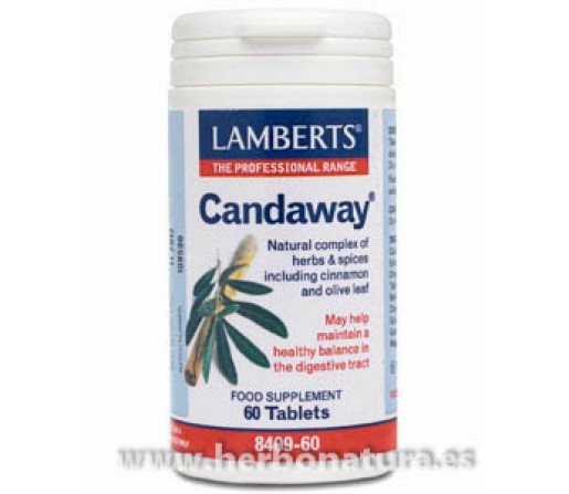 Candaway Candida 60 comprimidos LAMBERTS