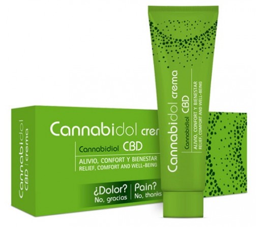 Cannabidol CBD Crema con aceite de semillas de cáñamo, jengibre... 75 ml. TEGOR