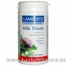 Cardo Mariano Milk Thistle Depuración 90 comprimidos LAMBERTS en Herbonatura.es