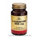 L-Carnitina 500 mg 30 Comprimidos SOLGAR en Herbonatura.es