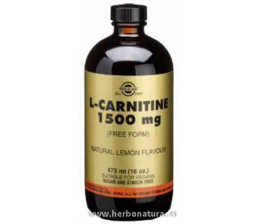 L-Carnitina Líquida 1500 mg 473ml. SOLGAR