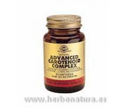 Carotenoides Complex Avanzado. 30 Cápsulas blandas SOLGAR