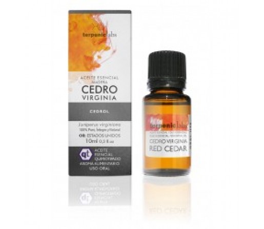 Aceite Esencial Cedro Virginia (Juniperus virginiana) 10ml. TERPENIC LABS