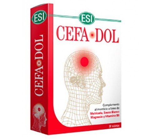 Cefadol Sistema Nervioso, Matricaria, Sauce blanco, Magnesio... 30 comprimidos ESI