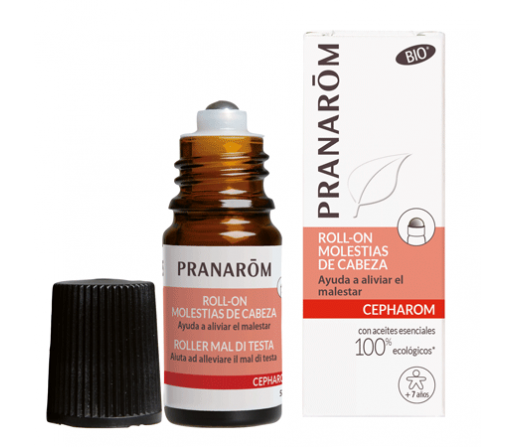 Cepharom Roll-on, molestias de cabeza Biológico 5ml. PRANAROM